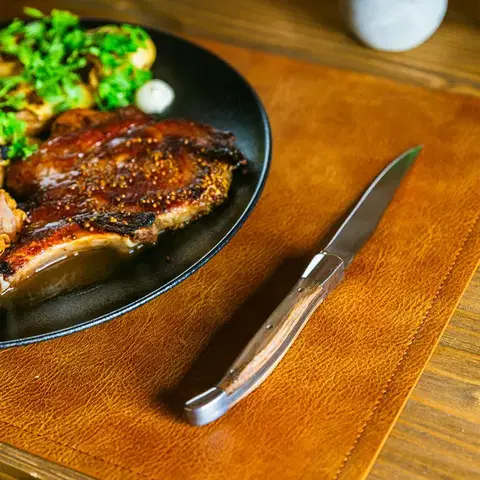 Steak kések egy fadobozban, 6 darab - Basic - 118790