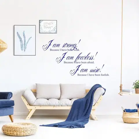 Idézetes falmatrica - I am...