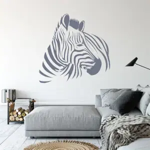 Állatos falmatrica - Zebra