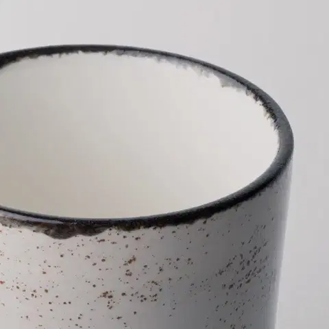 16 db-os porcelán készlet – Gaya Atelier szürke fröccsmintás - 453096