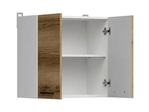 Junona Line G2D/60/57 front világos delano tölgy korpusz fehér konyha