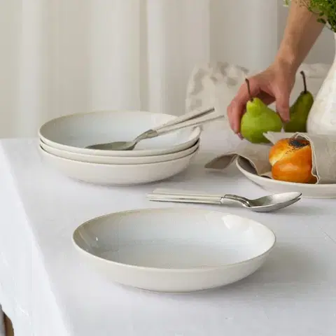 Mély tál, kerek, Coupe, 23 cm, 4 darabos szett — Elements North - 492525
