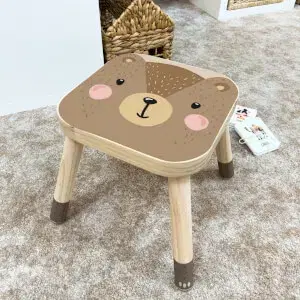 IKEA FLISAT szék matrica - Medve