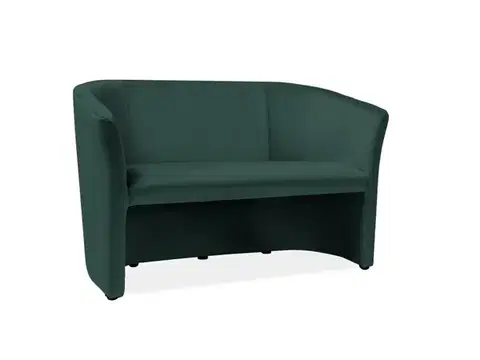 TM-2 Velvet kanapé wenge/ zöld (Bluvel 78)