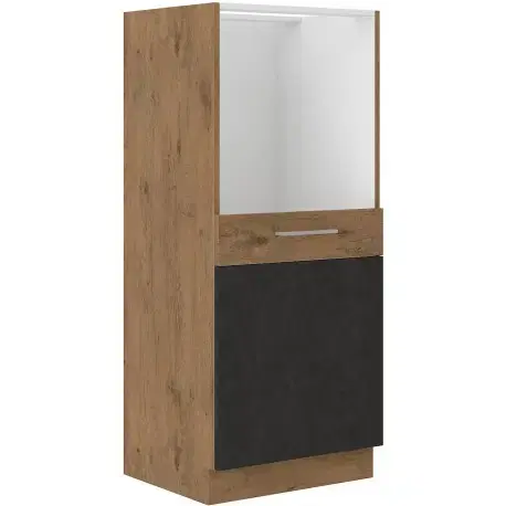 Niki 29. konyha 60 DP-145 1F BB 60x145x57cm matera/lancelot tölgy (munkalap nélkül)