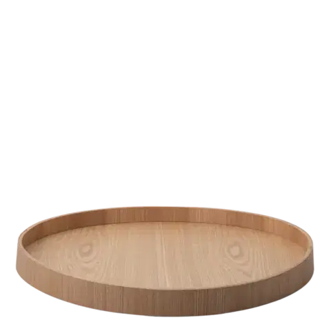 Kerek tálca Ø 40 cm, M: 3.5 cm – Elements Wood kőris - 593979