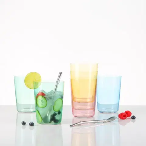 Zöld Tumbler poharak 515 ml készlet 6 db – 21st Century Glas Lunasol META Glass - 322661