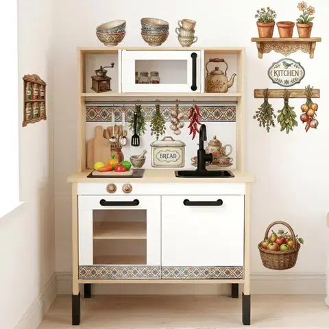 IKEA DUKTIG matricakészlet - Vintage