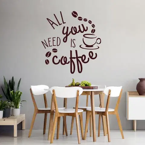 Falmatricák konyhába és ebédlőbe - All you need is coffee