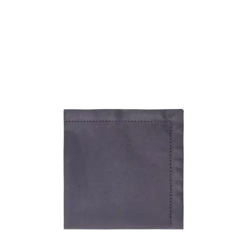 Acél szürke pamut szalvéták, 45 x 45 cm, 2 db - Basic Ambiente - 596402