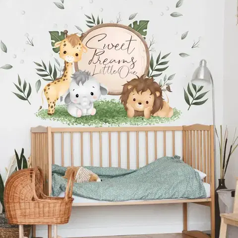Falmatricák gyerekeknek - Mini szafari Sweet Dreams Little One