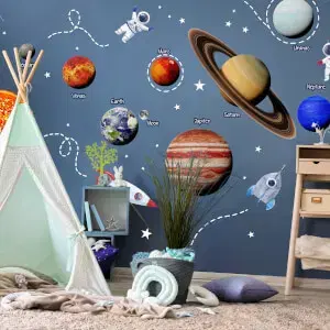 INSPIO falmatricák - Univerzum, Naprendszer, fehér csillagok
