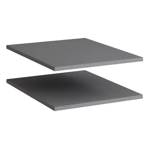 Combo R06-PK-S1D - 2 db. polc S1D-515 menhetten szürke