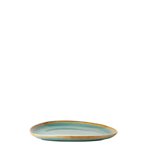 Tányér Triangle Sand türkiszkék 20,5 cm – Gaya - 451965
