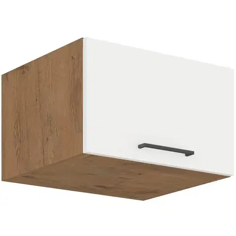 Niki 30. konyha 60 NAGU-36 1F 60x36x57cm fényes fehér/lancelot tölgy