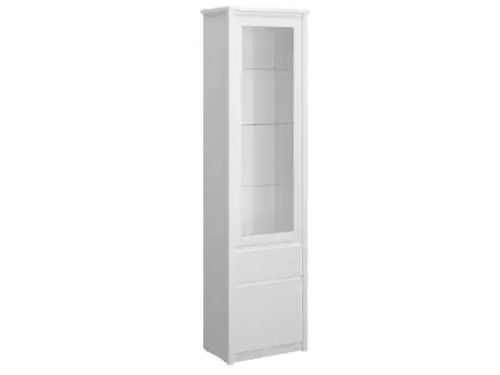 Erden W1D1W1S fehér vitrin