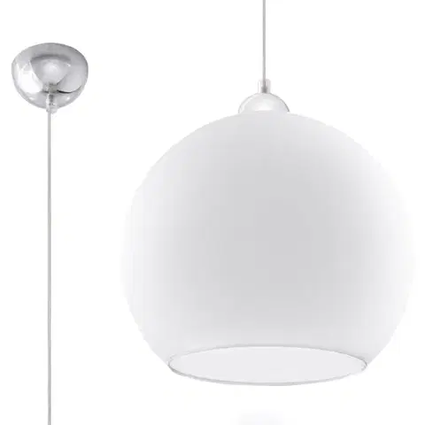 Ball fehér függőlámpa