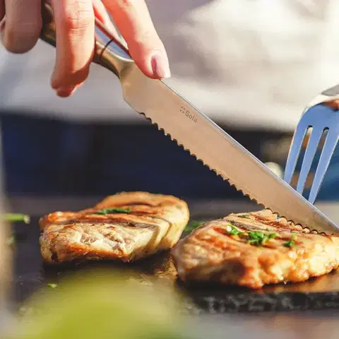 Steak kés üreges nyéllel 23,5cm - Touch me - 118551
