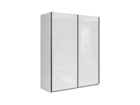Tetrix SZF/153 gardrób szekrény fényes fehér