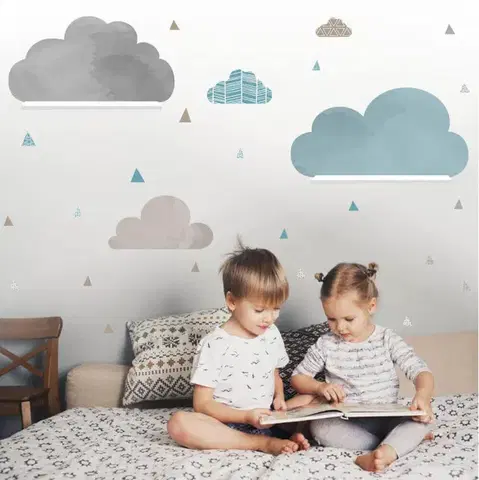 Faldekoráció IKEA polc fölé