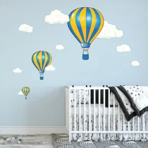 Babaszoba falmatrica - Hőlégballon II