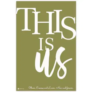 Modern képek szöveggel - THIS IS US