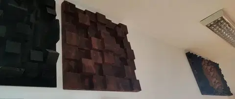 3D Akusztikai Diffúzor 70×70cm - 70x70x10cm Egybecsomagolva, szállítással
