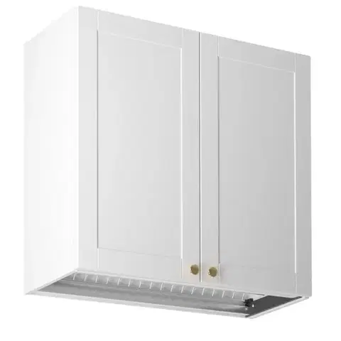 Linea fehér konyha G80C - felső 80-as 2 ajtós szekrény csepptálcával