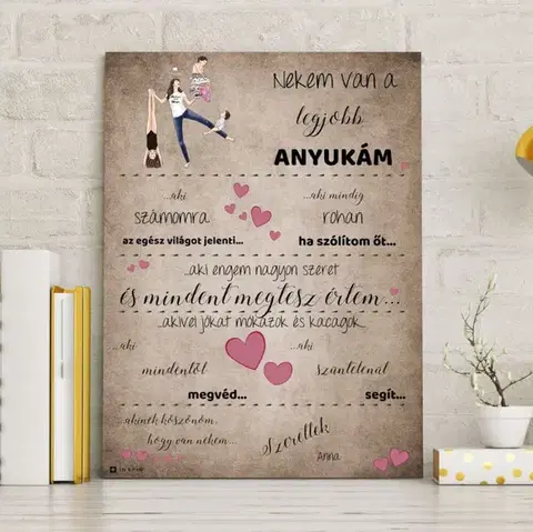 Ajándék nőknek - Gyönyörű táblák nőknek
