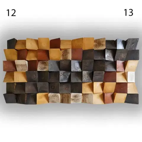 Art nagy kockás akusztikai diffúzor 60x60x6cm- 12-es színkód - 12-es színkód , 1db 60x60x6cm Egybecsomagolva, szállítással