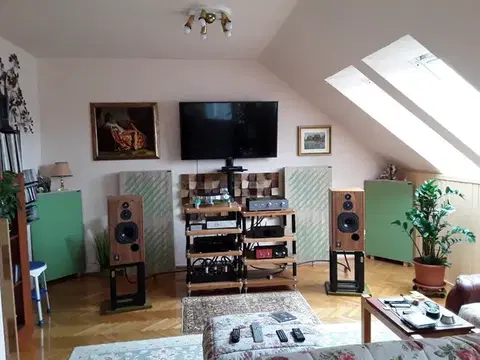 Bőr membrános sarokelem, basszuscsapda - 108x64x23cm. Csomagolás nélkül személyes átvétel.