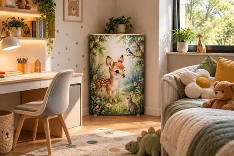 Fényképes Sarokelem Hangcsapda - 108x64x23cm. Csomagolás nélkül személyes átvétel.