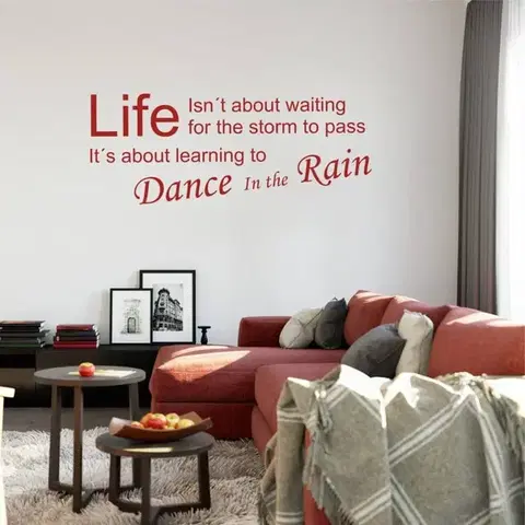 Falmatrica idézet - Dance in the rain