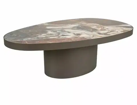 Gusto A Ceramic 118*73 asztalka Patagonia barna/ réz