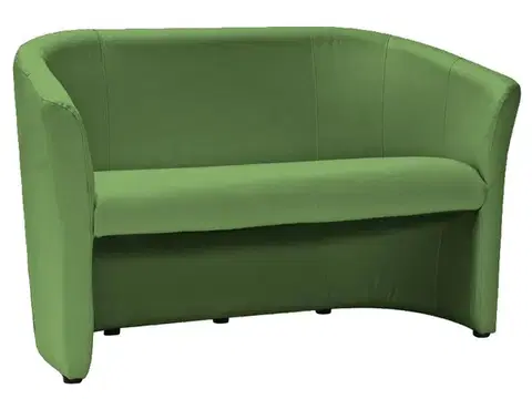 TM-2 kanapé zöld textilbőr (EK-11)
