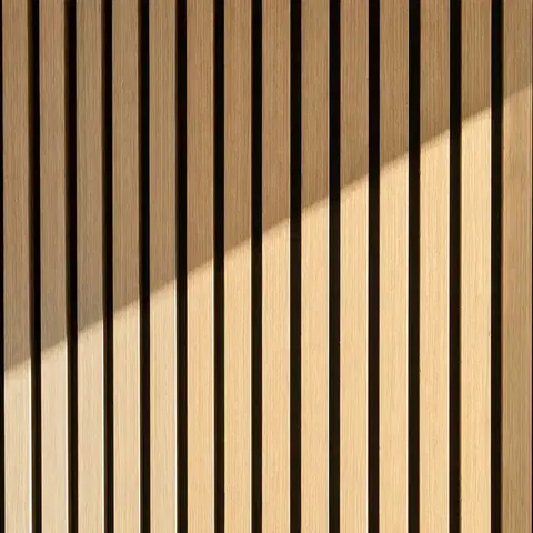 FREJA Akusztikai lamellás falpanel 100x60x2,2cm White oak - Egyedi méretre is levágjuk - 100x60x2,2cm , White Oak