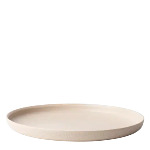Műanyag lapos tányér 25 cm - Basic - 593283