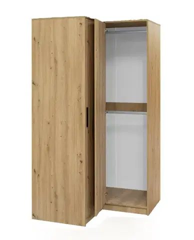 Kos sarok gardrób artisan tölgy
