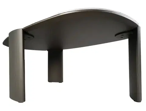 Adoro B Ceramic 105*65 asztalka Amber fehér/ réz