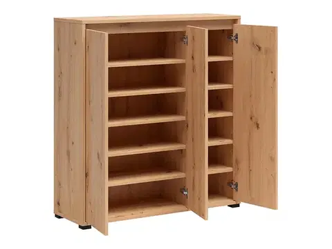 Fil REG3D cipős szekrény artisan tölgy