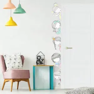 INSPIO tündérek az ajtó körül - Falmatricák