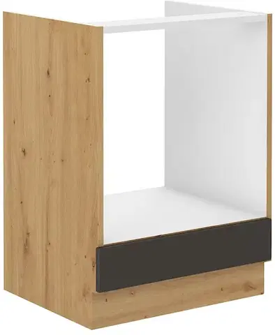 Niki 33. konyha 60 D GAZ BB 60x82x52cm artisan tölgy (munkalap nélkül)