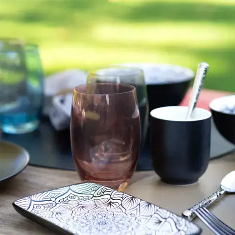 Poharak bordó 460 ml 6 db — Optima Glas Lunasol - 322836