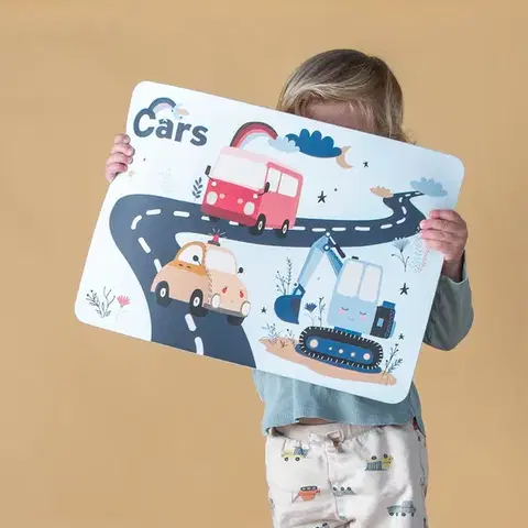 Gyerek tányéralátét Cars 45 × 32 cm – KIDS WORLD - W0191