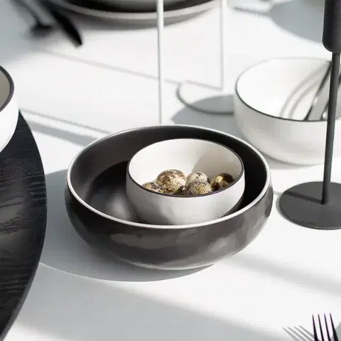 Tálka 11 cm — Elements Yin &amp; Yang white - 493388