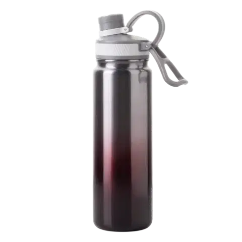 Rozsdamentes acél palack 850 ml ombre piros — to Go - 596499