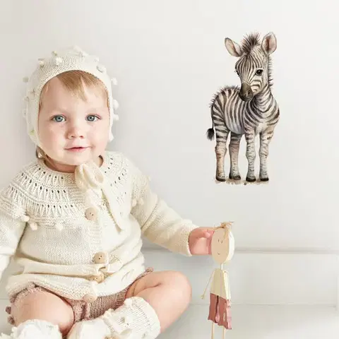 Matrica gyerekszobába - Zebra