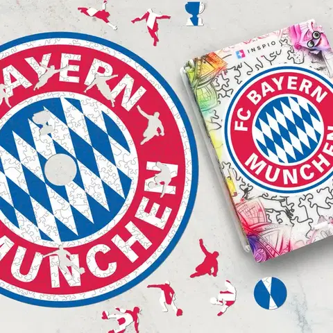 Nagyméretű focis puzzle - FC Bayern München