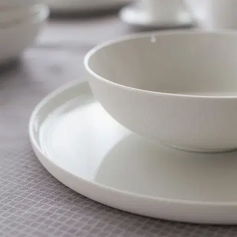Tányérkészlet 12 db — Fine Dining White - 493620