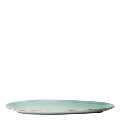 Sand ovális tányér türkiszkék 40 cm – Gaya - 451960